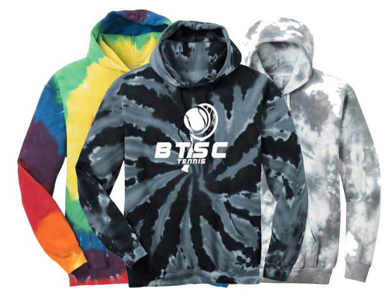 BTSC Tennis Tie Dye Hoodie